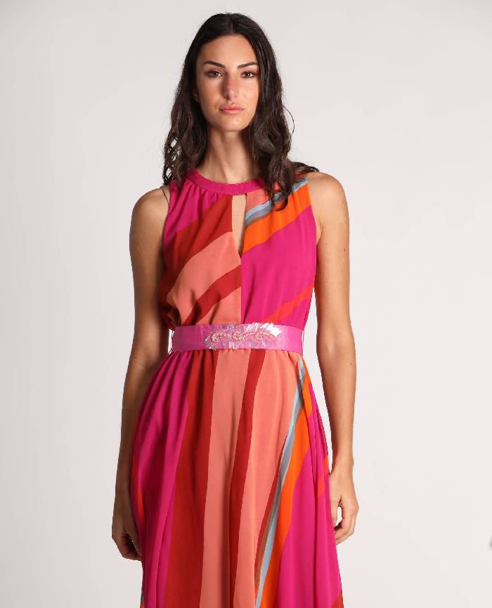 Georgette Maxi Dress