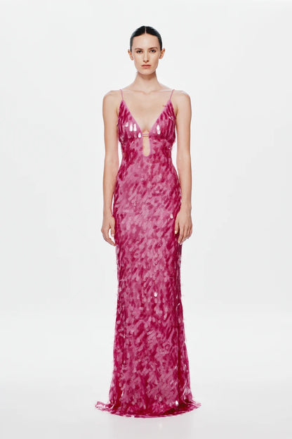 Sapphire Gown Dress