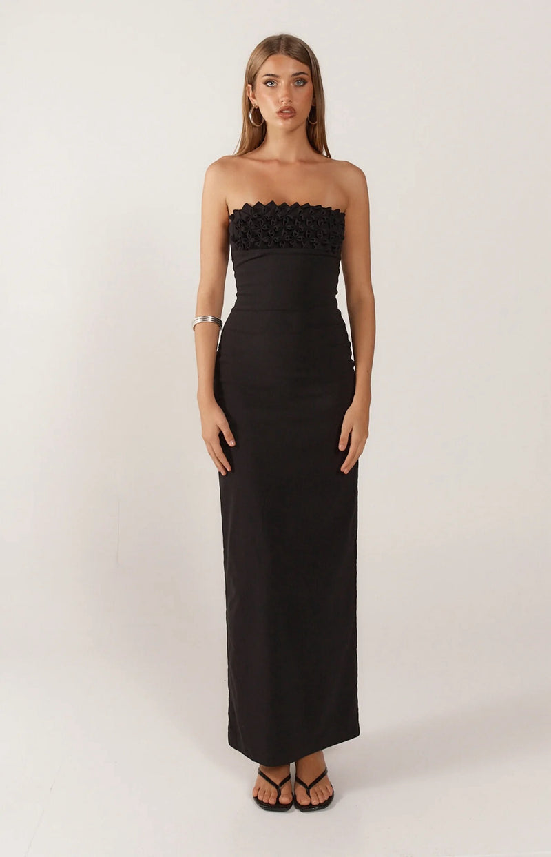 Ance Gria Margot Maxi Dress Black