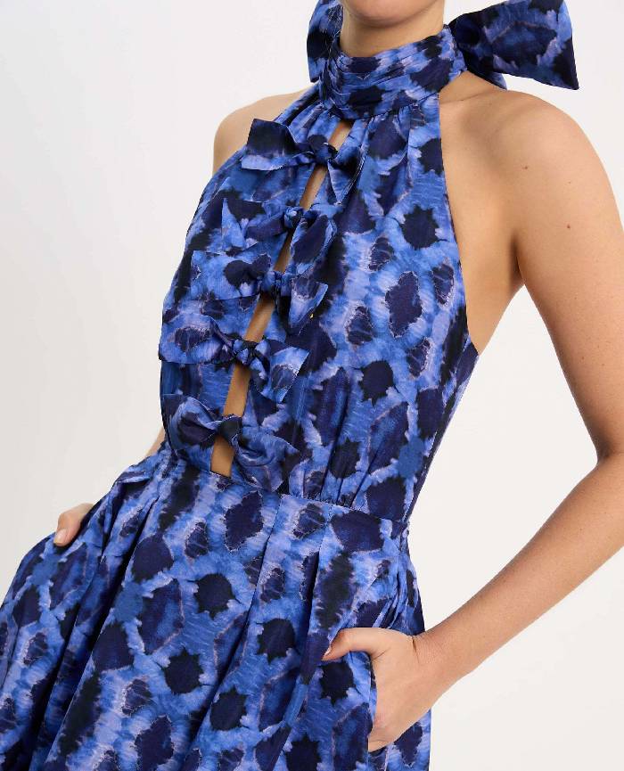 Shiloh Halter Midi Dress