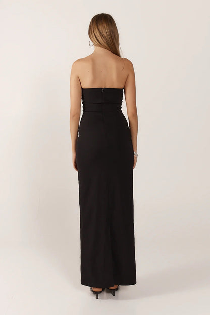 Ance Gria Margot Maxi Dress Black