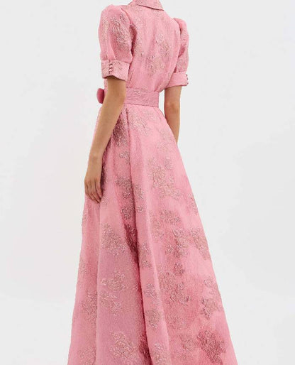 Annette Buttoned Gown