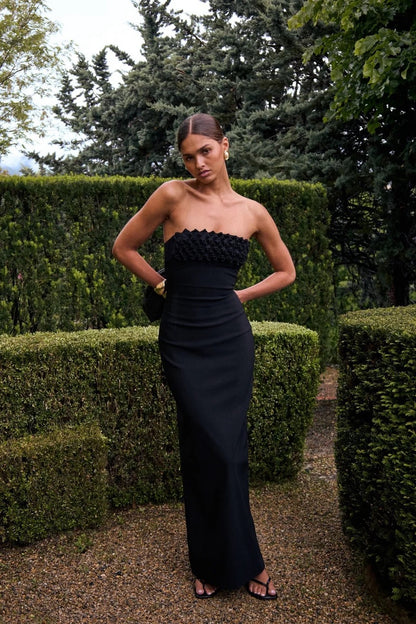 Ance Gria Margot Maxi Dress Black