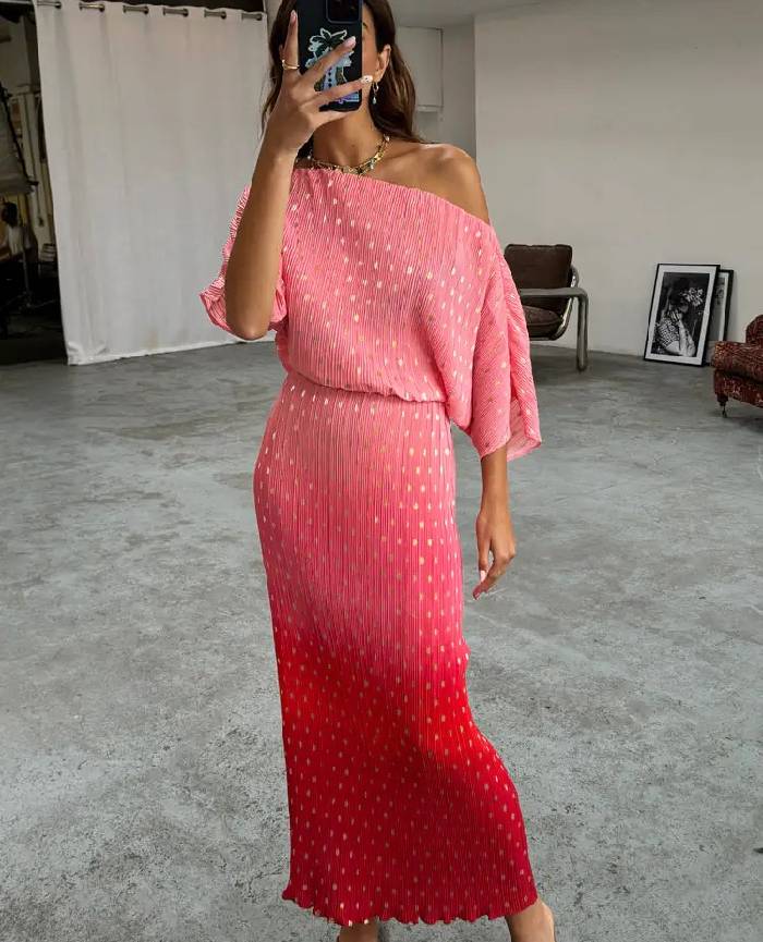 Tilly Dress - Pink Ombre