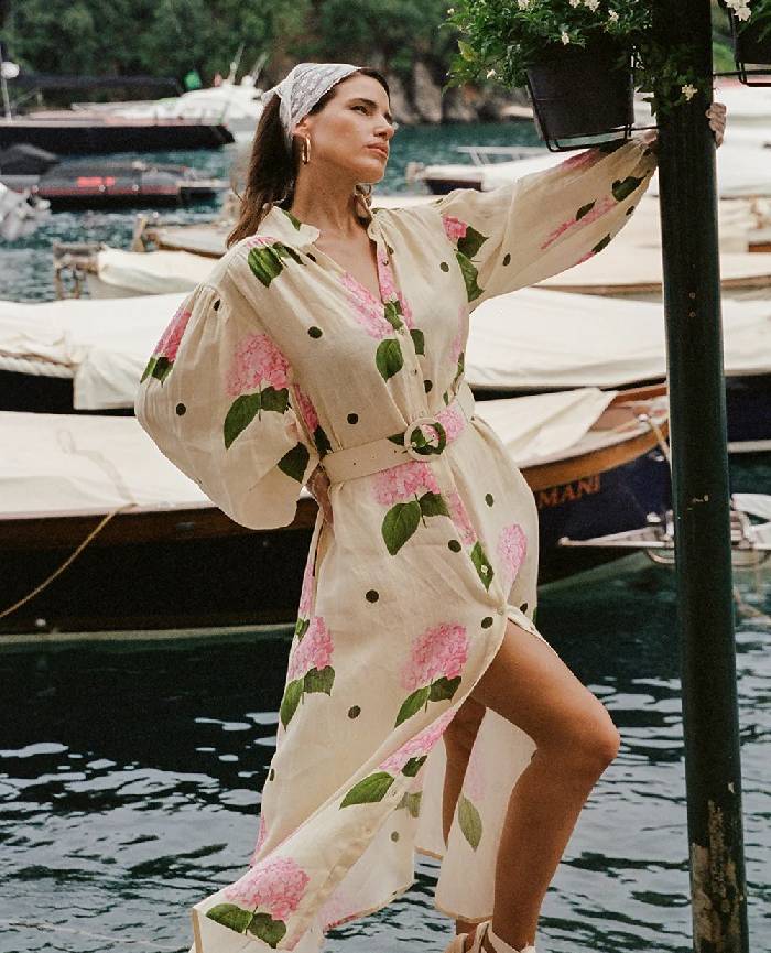 Noddy Dress Portofino Polka Dot