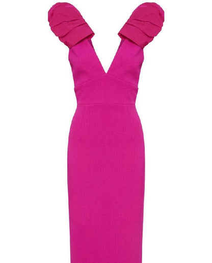 Cupid's Bow Midi Dress
