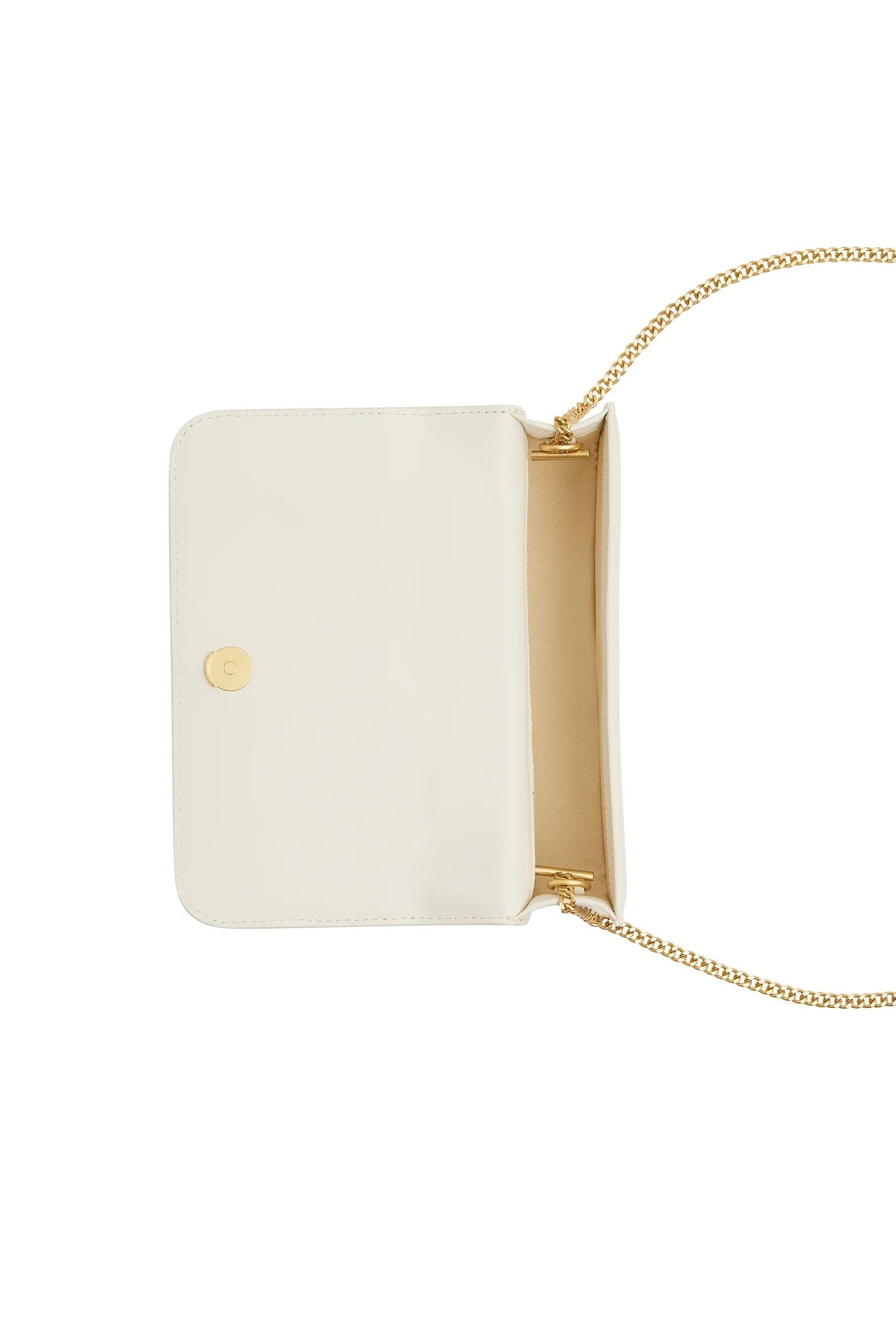 Alessia Flower Clutch Ivory