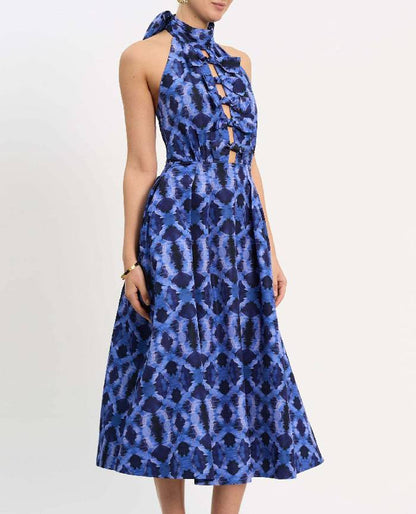 Shiloh Halter Midi Dress
