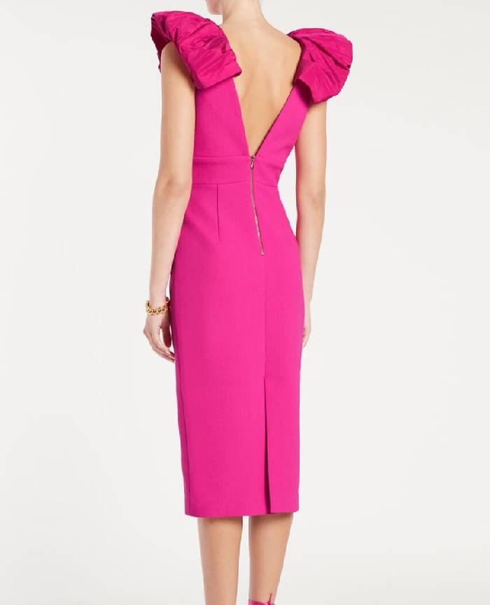 Cupid's Bow Midi Dress