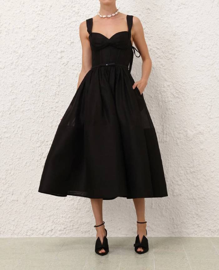 Crush Picnic Midi Dress