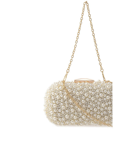 Pearl Beaded Clutch Bag