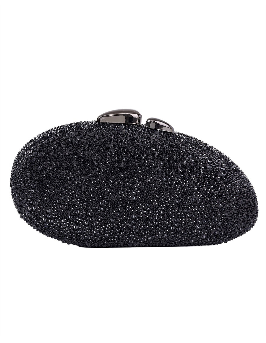 Asymetric Stones Bag – Black