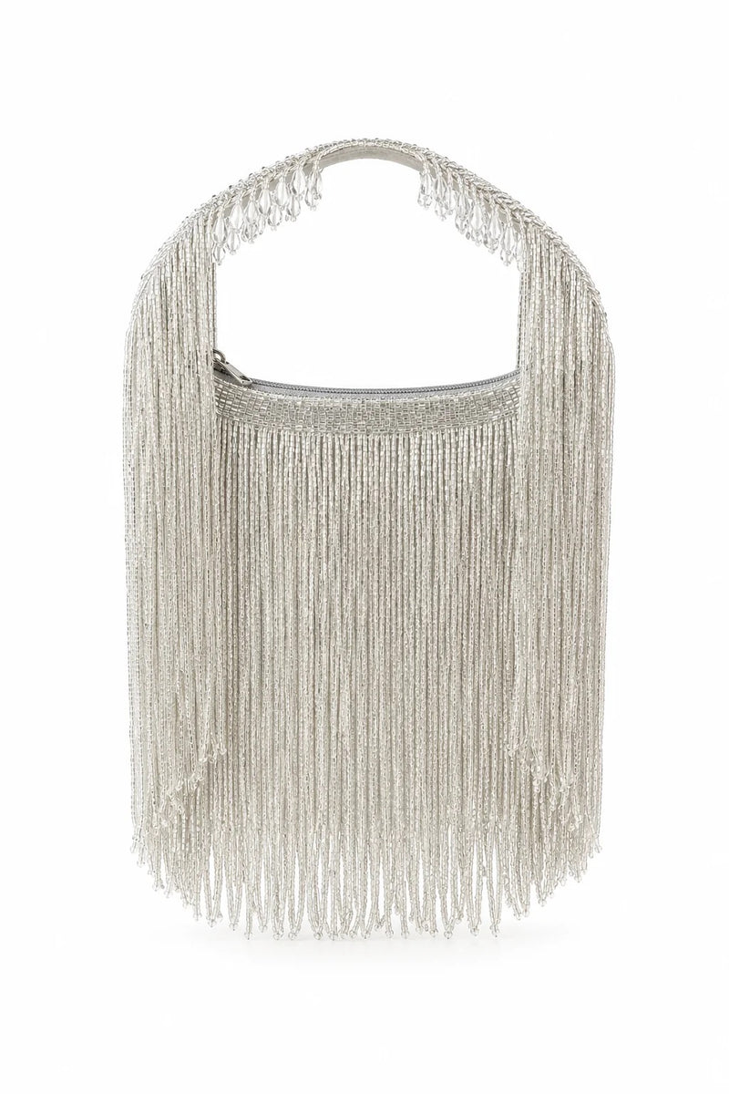 Dolly Tassel Bag – Silver