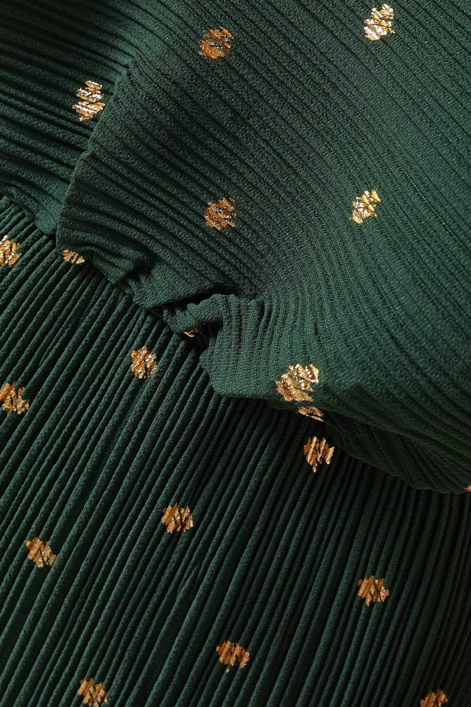 Tilly Dress in Forest Green