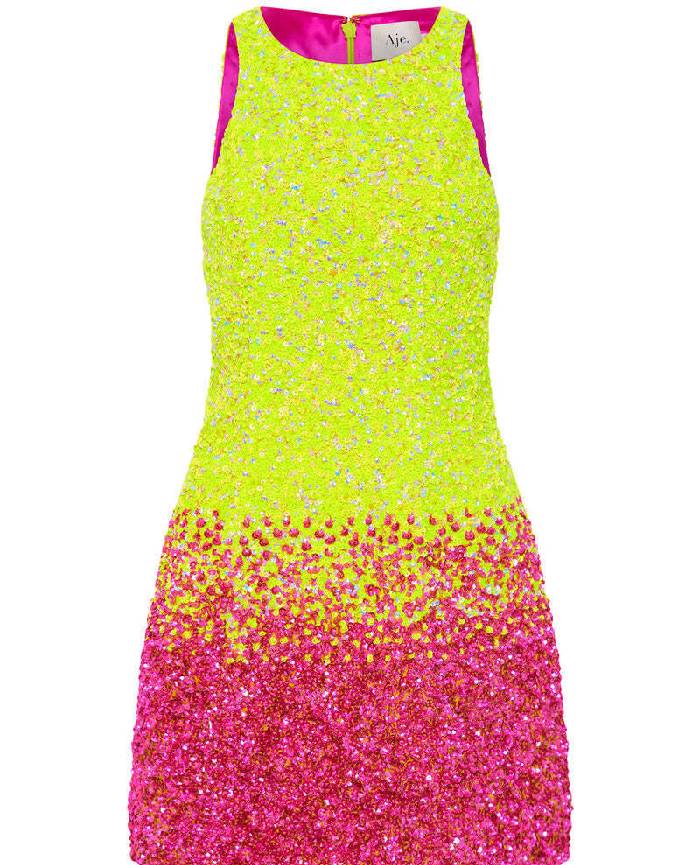 Calypso Ombre Mini Dress