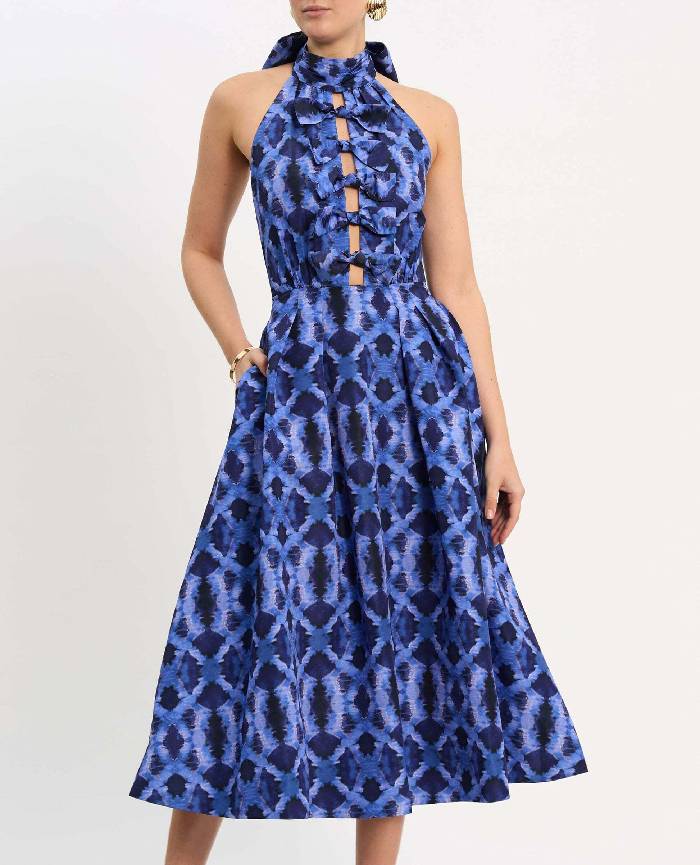 Shiloh Halter Midi Dress