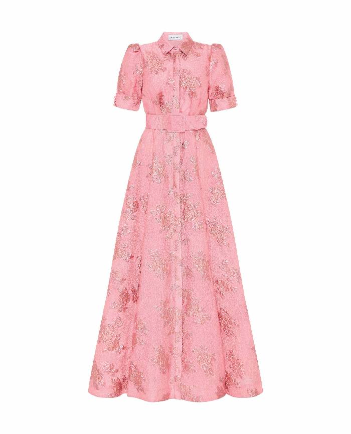 Annette Buttoned Gown