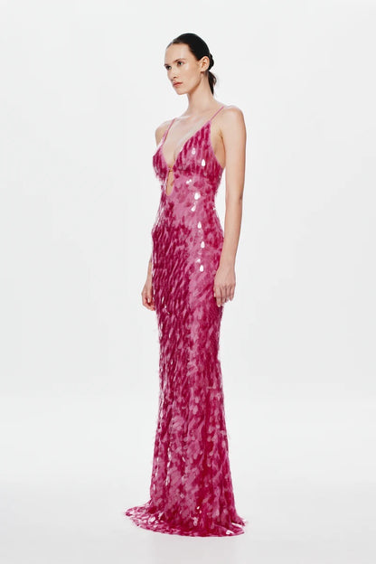 Sapphire Gown Dress