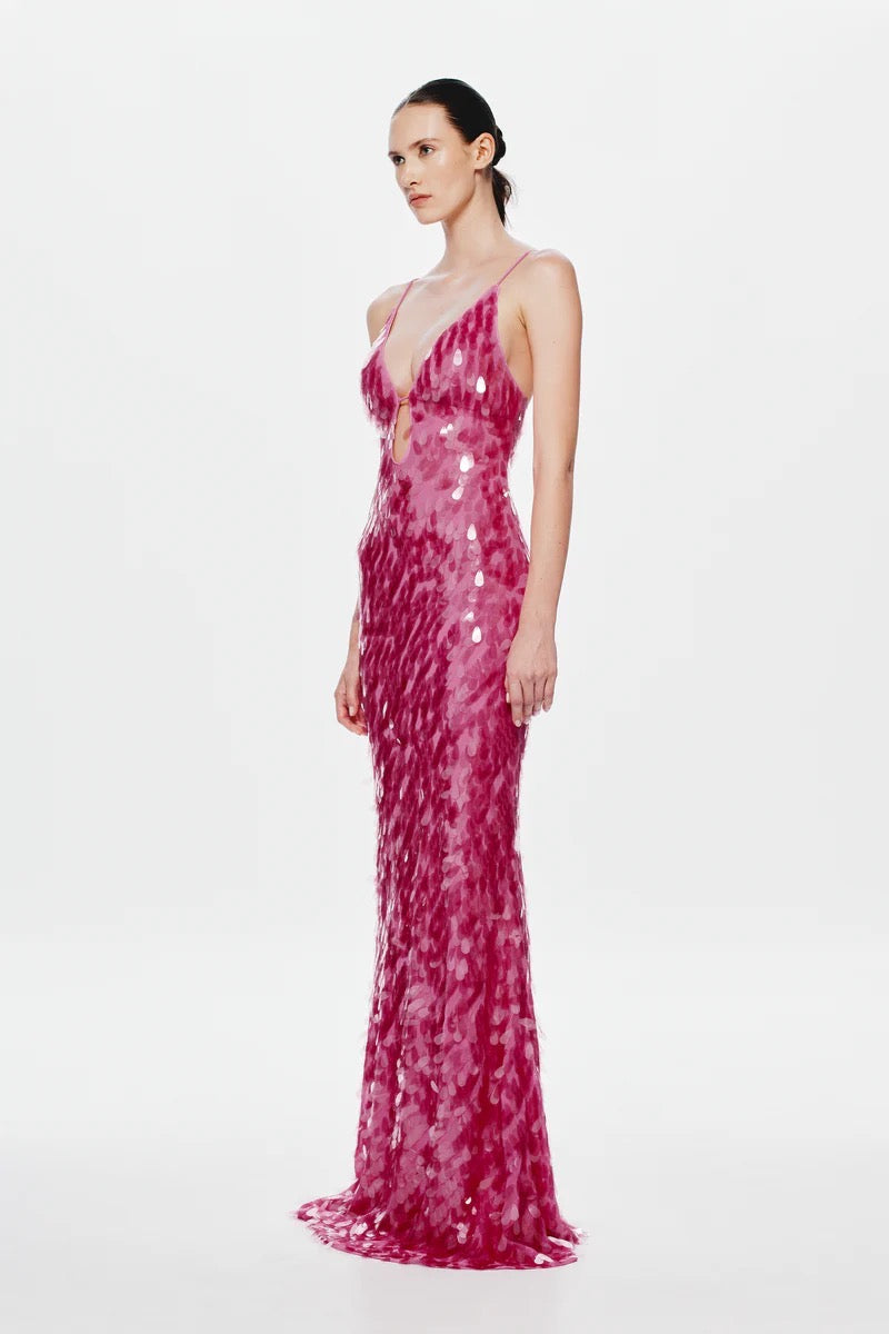 Sapphire Gown Dress