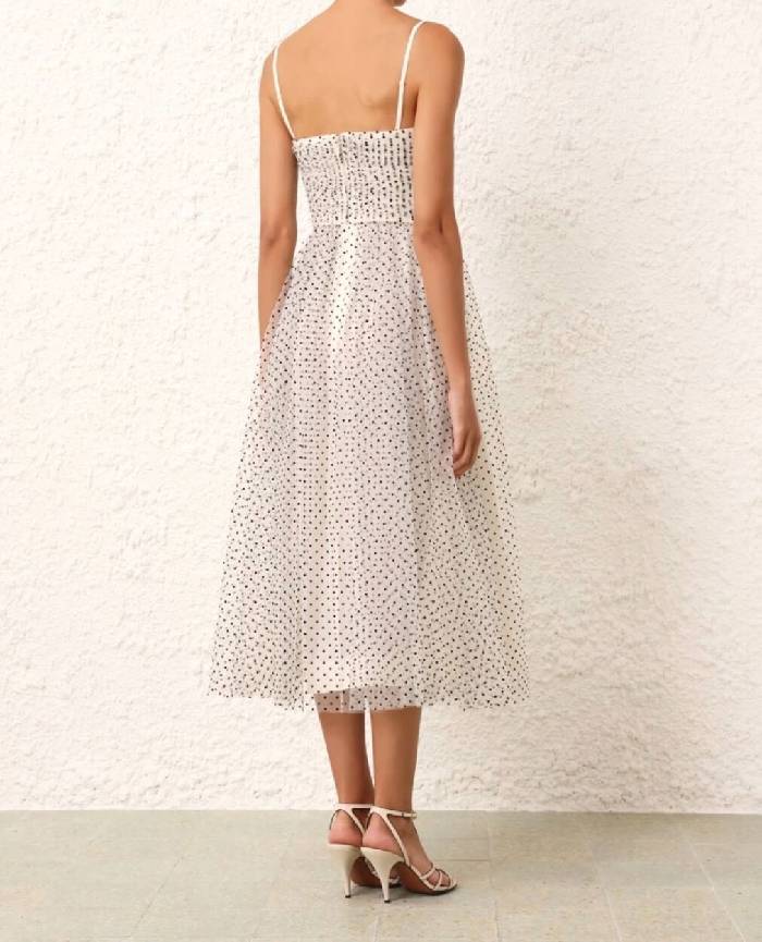 Tulle Midi Dress
