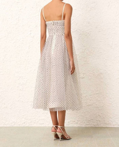 Tulle Midi Dress