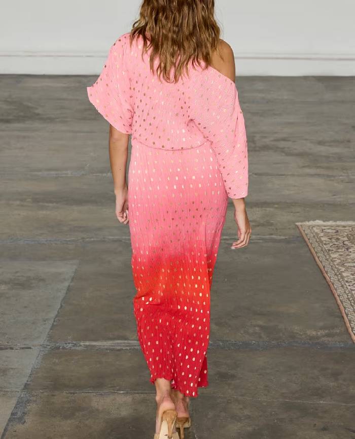 Tilly Dress - Pink Ombre