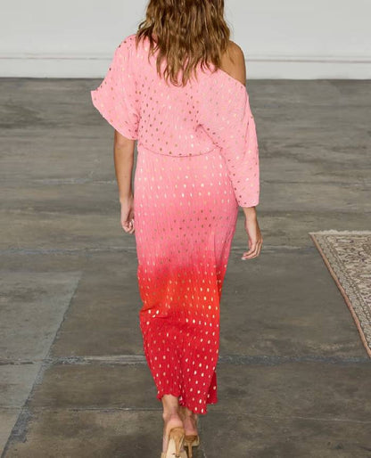 Tilly Dress - Pink Ombre