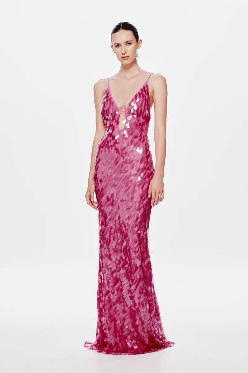 Sapphire Gown Dress