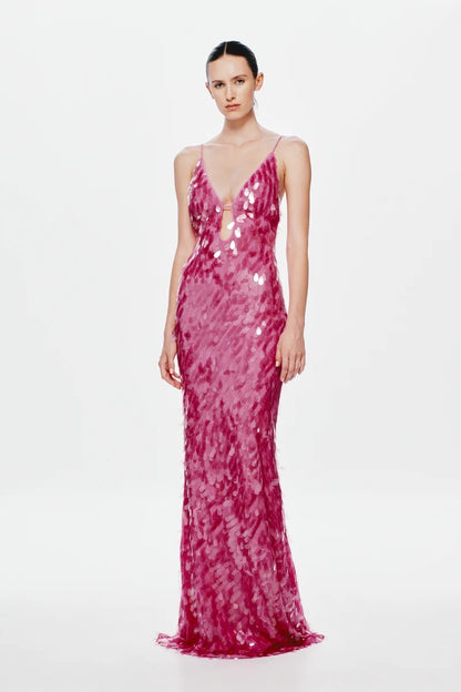 Sapphire Gown Dress