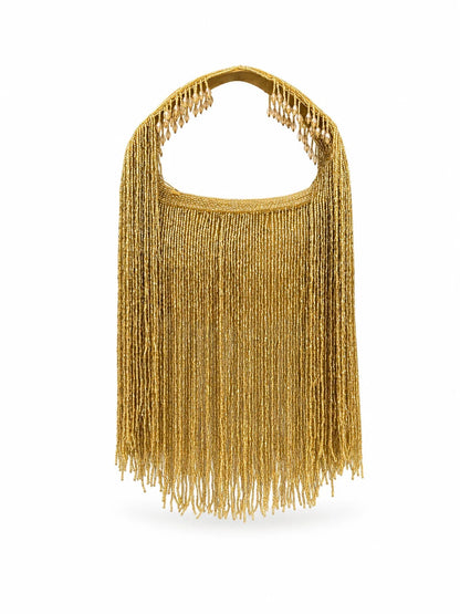 Dolly Tassel Bag – Gold